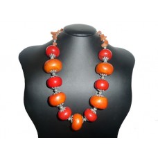 Ethnic Unique Berber Necklace "Tomate"...ON SALE!